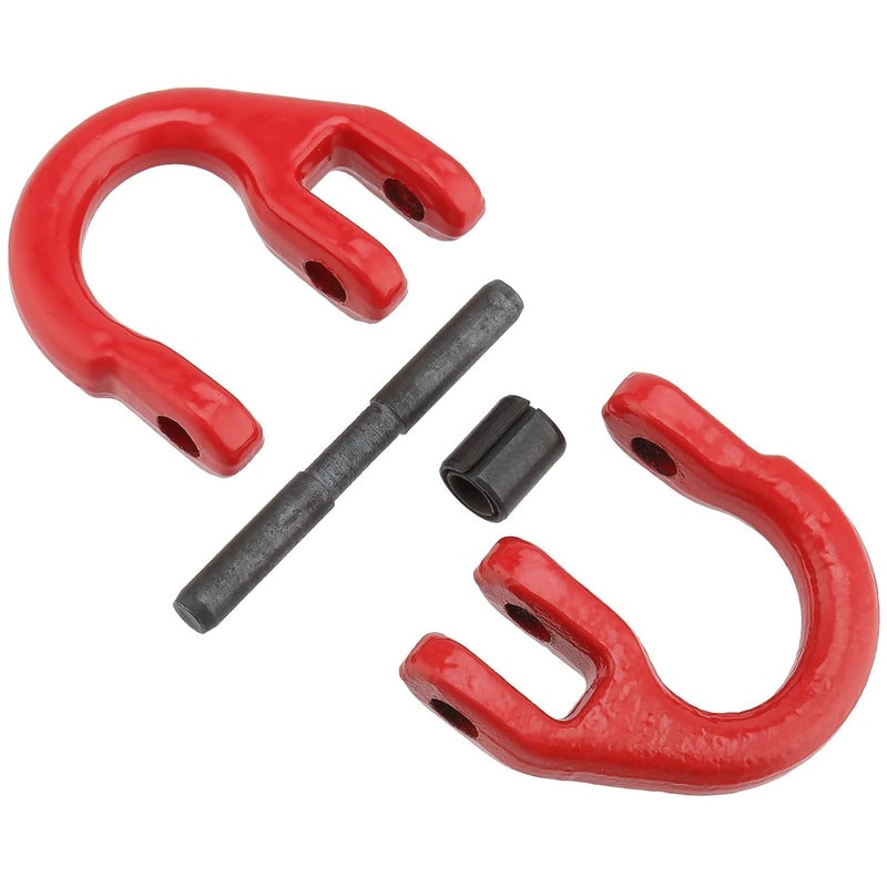 EGV 4 Pack G80 Alloy Steel Hammerlock Coupling Link,1/4" Hammer Lock Safety Chain Connector Link 2645 lbs Working Load Limit - Image 1